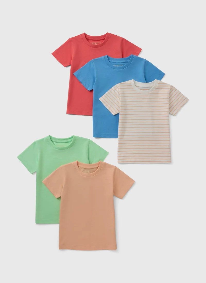 ماتلان 5 Pack Boys Multicoloured Summer T-Shirts